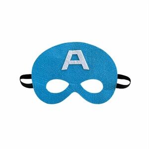 Captain America Superhero Kids Halloween/ Cosplay Elastic Face Mask